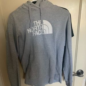 NORTHFACE GREY HOODIE ADULT M